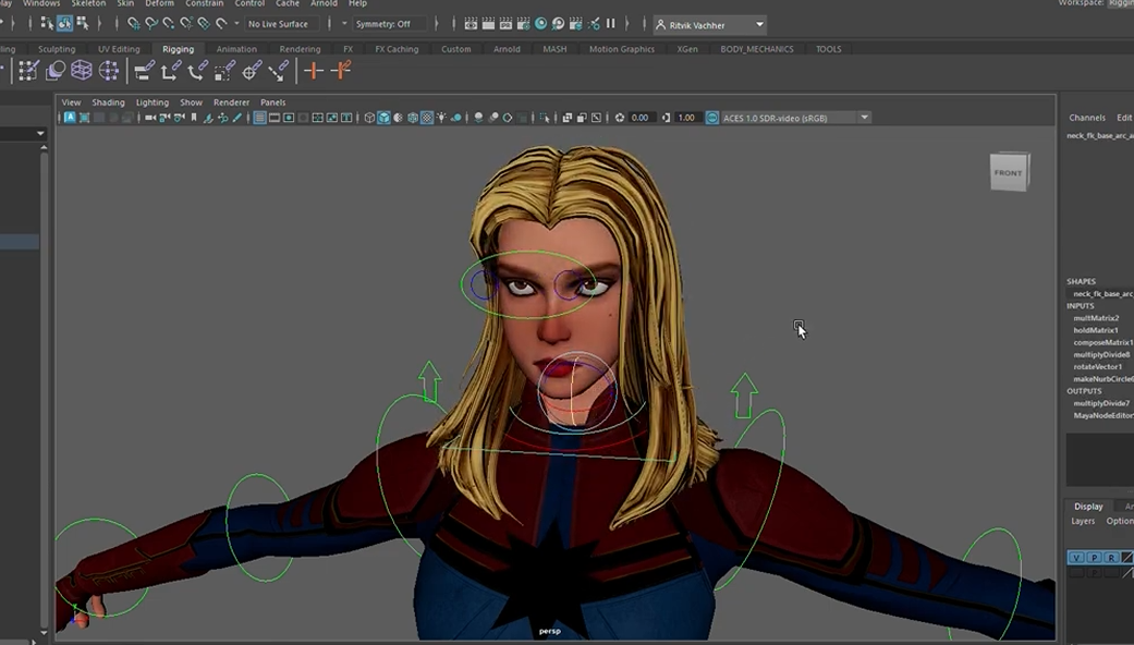 Captain Marvel Rig